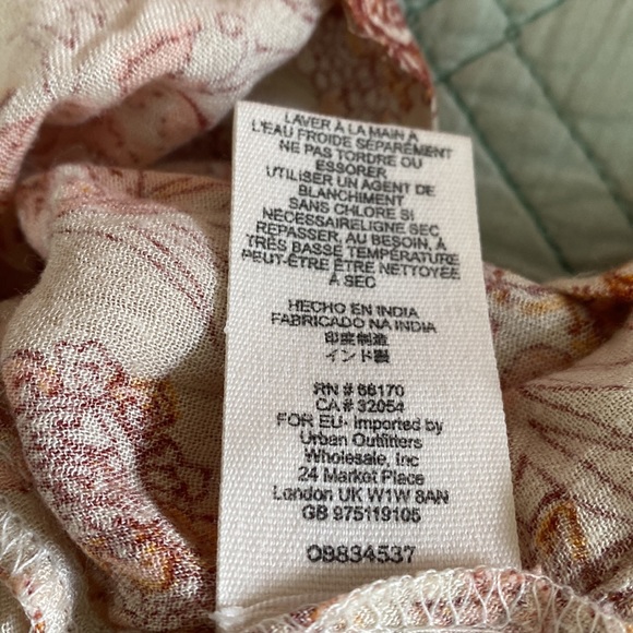 Free People M Lady Luck Print Tunic Dress - Picture 12 of 13